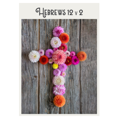 Hebrews 12v2 - Stainless Bottle Design