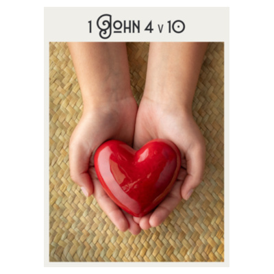 1John 4v10 - Stainless Bottle Design