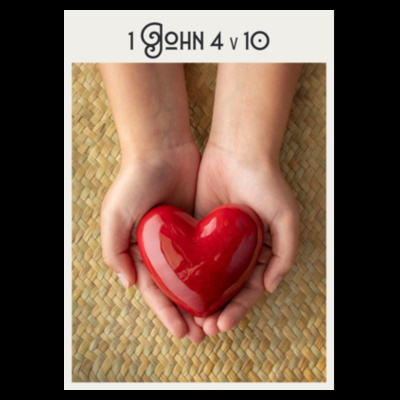 1 John 4v10 - AS Colour Recycled Light Duffel Bag Design