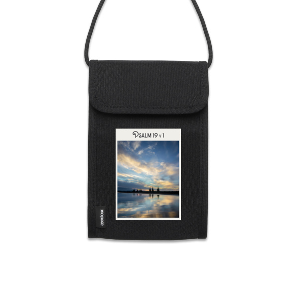 Psalm 19v1 - AS Colour Recycled Phone Bag Thumbnail