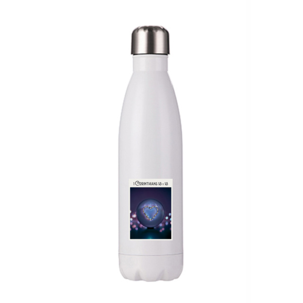 1Corinthians 13v13 - Stainless Bottle Thumbnail