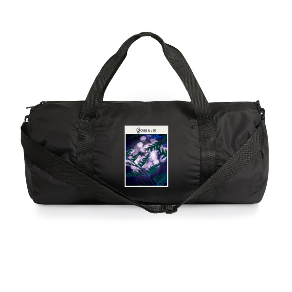 John 8v12 - AS Colour Recycled Light Duffel Bag Thumbnail