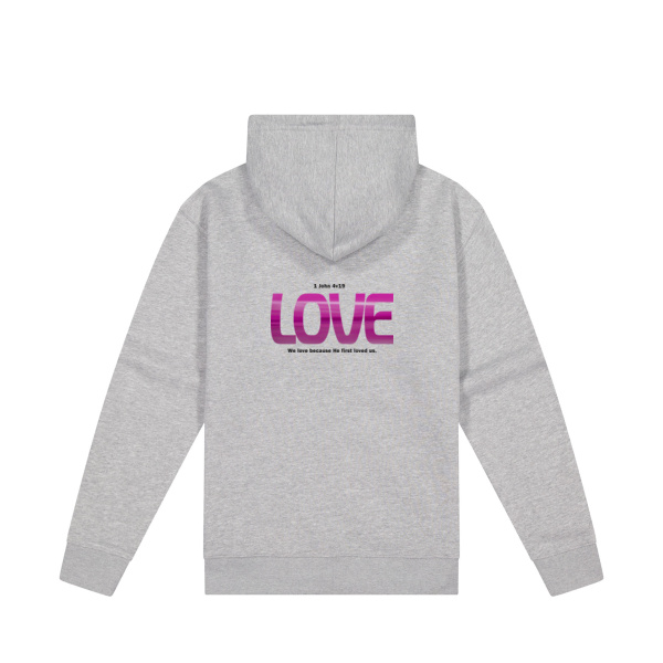 Love  - Cloke Womens Campfire Zip Hoodie V2 Thumbnail