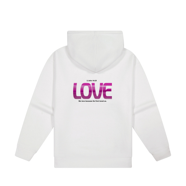 Love  - Cloke Womens Origin Hoodie Thumbnail