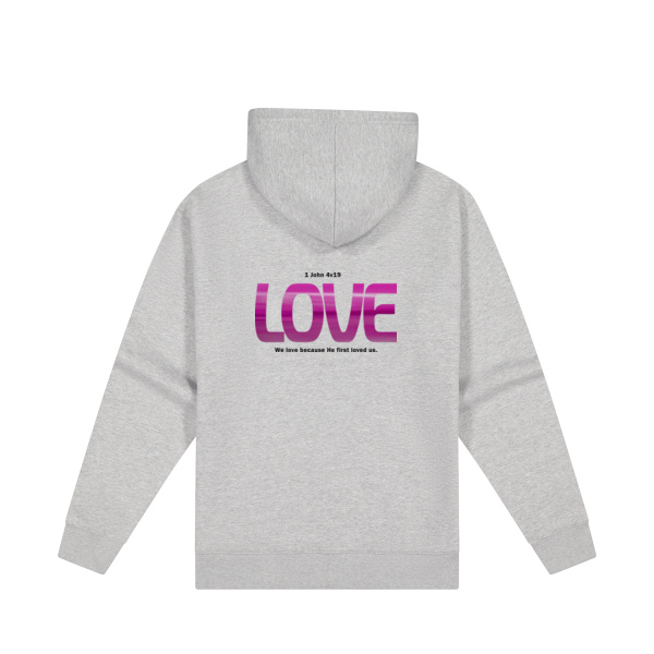 Love  - Cloke Mens Campfire Zip Hoodie V2 Thumbnail