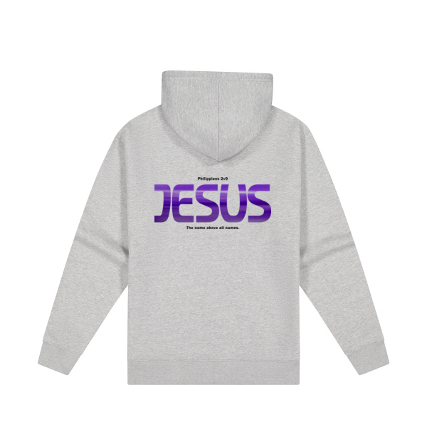 JESUS - Cloke Mens Campfire Zip Hoodie V2 Thumbnail