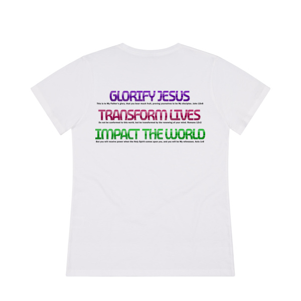GLORIFY TRANSFORM IMPACT - Cloke Womens Silhouette Outline Tee Thumbnail