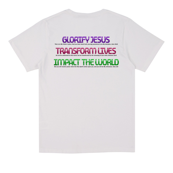GLORIFY TRANSFORM IMPACT - Cloke Youth Outline Tee Thumbnail