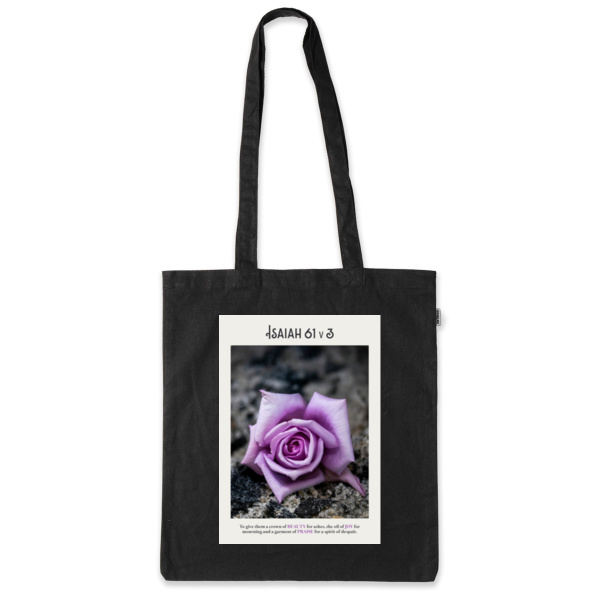 Isaiah 61v3 - Calico Tote Bag - Thread Project Thumbnail