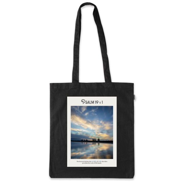 Psalm 19v1  - Calico Tote Bag - Thread Project Thumbnail
