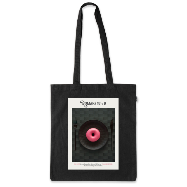 Romans 12v2  - Calico Tote Bag - Thread Project Thumbnail